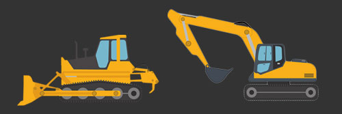 excavator-bulldozer site work NH